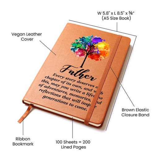 Father's Legacy Journal –  Tree of Life Notebook