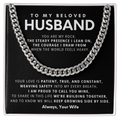 To My Beloved Husband, You are my rock,  the steady presence I lean on