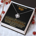 To my beautiful Wife,  I filled this small token with my love and light