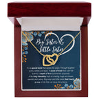To My Sister Bond Interlocking Necklace Gift Set