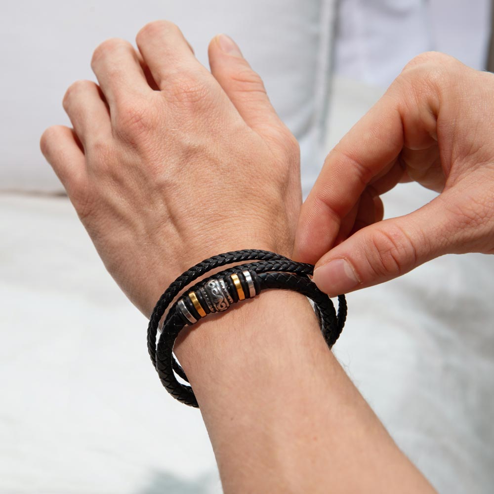 To My Son Skies Bracelet