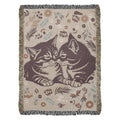 Snuggling Kitties - Woven Blanket